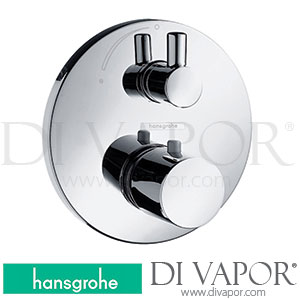Hansgrohe 15701000 Ecostat S Ecostat S Thermostatic Mixer for Concealed Installation with Shut-Off Valve 04/05 - 06/08 Spare Parts