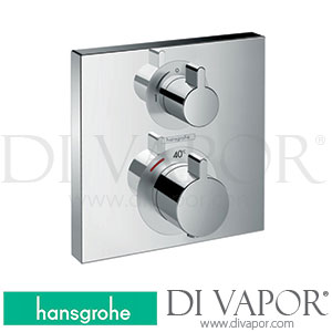Hansgrohe 15712007 Ecostat Square Thermostat for Concealed Installation for 1 Function >07/18 Spare Parts