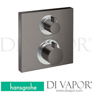 Hansgrohe 15714347 Ecostat Square Thermostat for Concealed Installation for 2 Functions >03/20 Spare Parts