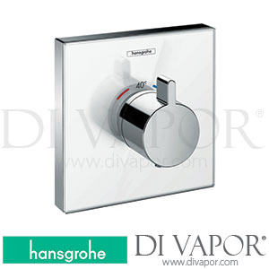 Hansgrohe 15734400 ShowerSelect Glass Thermostat Highflow for Concealed Installation 07/15 - 07/16 Spare Parts