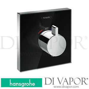 Hansgrohe 15734600 ShowerSelect Glass Thermostat Highflow for Concealed Installation 08/16 - 06/22 Spare Parts