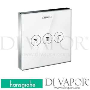 Hansgrohe 15736400 ShowerSelect Glass Valve for Concealed Installation for 3 Functions >07/15 Spare Parts