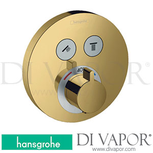 Hansgrohe 15743990 ShowerSelect S Thermostat for Concealed Installation for 2 Functions >06/20 Spare Parts