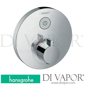 Hansgrohe 15744000 ShowerSelect S Thermostat for Concealed Installation for 1 Function >03/15 Spare Parts