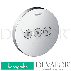 Hansgrohe 15745000 ShowerSelect S Valve for Concealed Installation for 3 Functions 05/14 - 04/18 Spare Parts