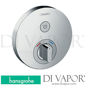 Hansgrohe 15747000 ShowerSelect S Mixer for Concealed Installation for 1 Function >03/15 Spare Parts