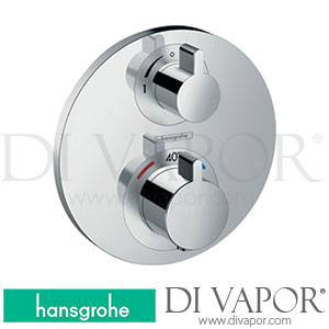 Hansgrohe 15757000 Ecostat S Thermostat for Concealed Installation for 1 Function >05/14 Spare Parts