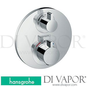 Hansgrohe 15758000 Ecostat S Thermostat for Concealed Installation for 2 Functions >03/18 Spare Parts