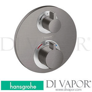 Hansgrohe 15758340 Ecostat S Thermostat for Concealed Installation for 2 Functions >01/19 Spare Parts