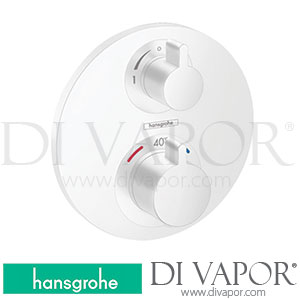 Hansgrohe 15758700 Ecostat S Thermostat for Concealed Installation for 2 Functions >06/20 Spare Parts