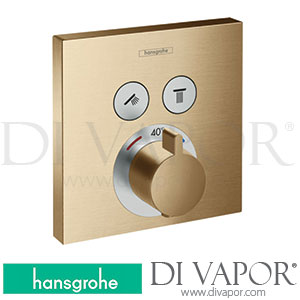 Hansgrohe 15763140 ShowerSelect Thermostat for Concealed Installation for 2 Functions >07/19 Spare Parts