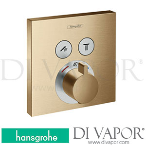 Hansgrohe 15763147 ShowerSelect Thermostat for Concealed Installation for 2 Functions >03/20 Spare Parts