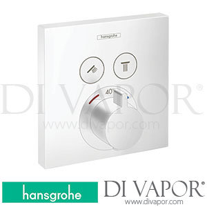 Hansgrohe 15763700 ShowerSelect Thermostat for Concealed Installation for 2 Functions >07/19 Spare Parts