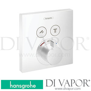 Hansgrohe 15763707 ShowerSelect Thermostat for Concealed Installation for 2 Functions >10/19 Spare Parts