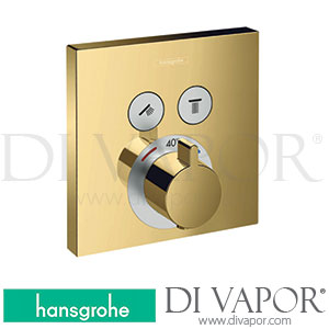 Hansgrohe 15763997 ShowerSelect Thermostat for Concealed Installation for 2 Functions >03/20 Spare Parts