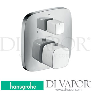 Hansgrohe 15771400 PuraVida Thermostat for Concealed Installation with Shut-Off/ Diverter Valve 07/09 - 06/22 Spare Parts