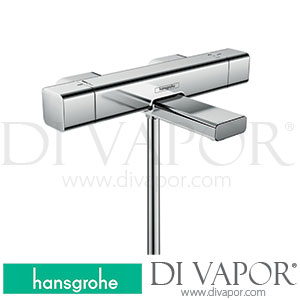 Hansgrohe 15774007 Ecostat E Bath Thermostat for Exposed Installation >08/19 Spare Parts
