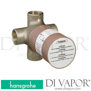 Hansgrohe 15930180 Basic Set for Quattro Four-Way Diverter Valve for Concealed Installation >05/01 Spare Parts