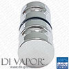 Shower Door Knobs Chrome