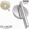 Mira 1628.111 Silver Control Lever Handle
