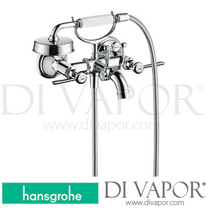 Hansgrohe 16401009 AXOR Montreux 2-Handle Bath Mixer for Exposed Installation with Lever Handles 2 Ticks >04/20 Spare Parts