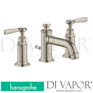Hansgrohe 16535820 AXOR Montreux 3-Hole Basin Mixer 30 with Lever Handles and Pop-Up Waste Set >01/17 Spare Parts