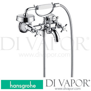 Hansgrohe 16540000 AXOR Montreux 2-Handle Bath Mixer for Exposed Installation with Cross Handles >04/06 Spare Parts