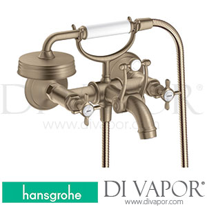 Hansgrohe 16540820 AXOR Montreux 2-Handle Bath Mixer for Exposed Installation with Cross Handles >04/06 Spare Parts
