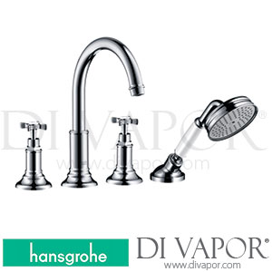 Hansgrohe 16544000 AXOR Montreux 4-Hole Tile Mounted Bath Mixer with Cross Handles >04/06 Spare Parts
