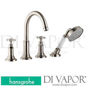 Hansgrohe 16544820 AXOR Montreux 4-Hole Tile Mounted Bath Mixer with Cross Handles >07/22 Spare Parts