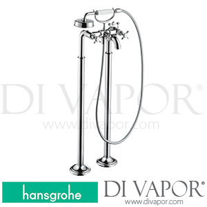 Hansgrohe 16547003 AXOR Montreux 2-Handle Bath Mixer Floor-Standing with Cross Handles >04/20 Spare Parts