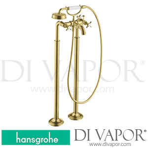 Hansgrohe 16547950 AXOR Montreux 2-Handle Bath Mixer Floor-Standing with Cross Handles >11/16 Spare Parts