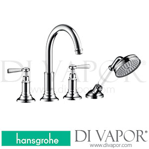 Hansgrohe 16550000 AXOR Montreux 4-Hole Rim Mounted Bath Mixer with Lever Handles >01/17 Spare Parts