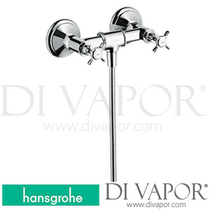 Hansgrohe 16560000 AXOR Montreux 2-Handle Shower Mixer for Exposed Installation with Cross Handles >04/06 Spare Parts
