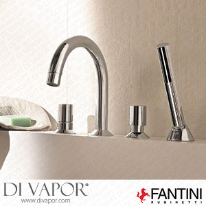 Fantini 1665 Nostromo 4 Hole Bathtub Set with Hand Shower Spare Parts