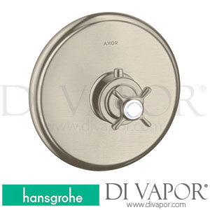 Hansgrohe 16810820 AXOR Montreux Thermostat for Concealed Installation with Cross Handle 05/06 - 06/08 Spare Parts