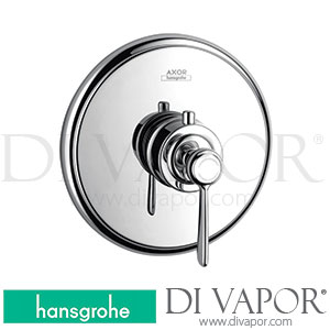 Hansgrohe 16823000 AXOR Montreux Thermostat for Concealed Installation with Lever Handle >10/16 Spare Parts