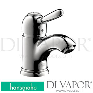 Hansgrohe 17010000 AXOR Carlton Single Lever Basin Mixer 70 with Pop-Up Waste Set >10/10 Spare Parts