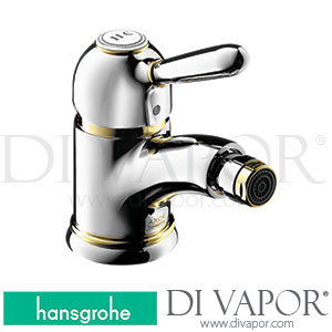 Hansgrohe 17210000 AXOR Carlton Single Lever Bidet Mixer with Pop-Up Waste Set >10/10 Spare Parts
