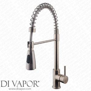 Wickes Professional Monobloc Loose Coil Pull Out Kitchen Sink Mixer Tap - Brushed Nickel - 173904 Spare Parts
