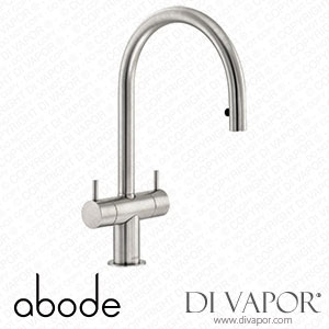 Abode Hesta Dual Lever Pull Out Sink Tap - Brushed Nickel - 173919 Spare Parts