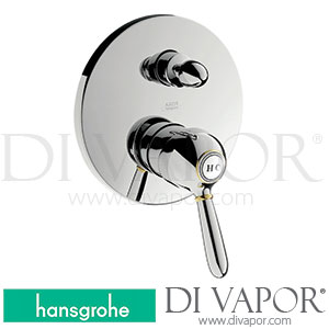 Hansgrohe 17415000 AXOR Carlton Single Lever Bath Mixer for Concealed Installation 03/12 - 12/16 Spare Parts