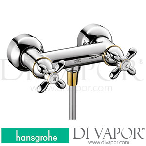 Hansgrohe 17630000 AXOR Carlton 2-Handle Shower Mixer for Exposed Installation 05/94 - 12/17 Spare Parts