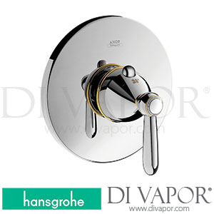 Hansgrohe 17712090 AXOR Carlton Thermostatic Mixer 59 L/Min Highflow for Concealed Installation with Lever Handle 02/12 - 12/17 Spare Parts
