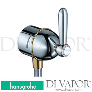 Hansgrohe 17882810 AXOR Carlton Fixfit Stop Wall Outlet with Shut-Off Valve and Lever Handle 07/00 - 07/01 Spare Parts