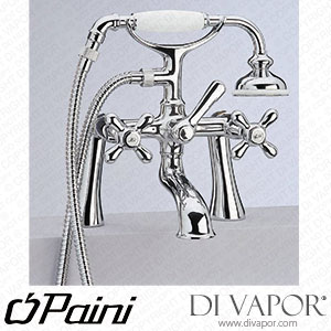 Paini 17CR10827PL Georgian Chrome BSM C/W Kit Spare Parts