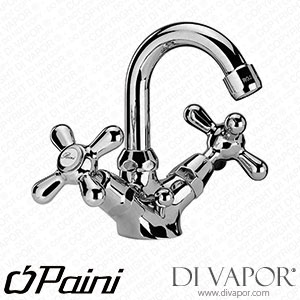 Paini 17CR251 Liberty Bidet Monobloc Mixer Tap with Swivel Spout and Waste Spare Parts
