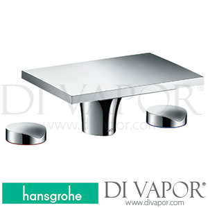 Hansgrohe 18013000 AXOR Massaud 3-Hole Basin Mixer 80 with Pop-Up Waste Set >04/13 Spare Parts