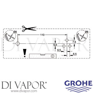 Grohe 18259001 Atrio Basin Mixer Dummy Spare Parts