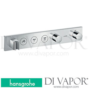 Hansgrohe 18356001 AXOR ShowerSolutions Thermostatic Module Select 530/90 for Concealed Installation for 3 Functions >01/20 Spare Parts